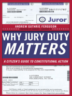 Why Jury Duty Matters: A Citizen's Guide to Constitutional Action