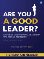 ARE YOU A GOOD LEADER?