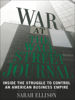 War At The Wall Street Journal: Inside the Struggle To Control an American Business Empire