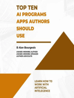 Top Ten AI Programs Apps for Writers and Authors