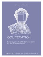 Obliteration: Für eine partikulare Medienphilosophie nach Emmanuel Levinas