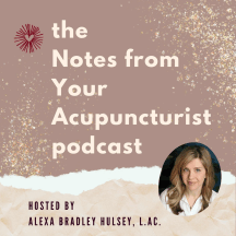 Notes from Your Acupuncturist: Conversations on Acupuncture, Alternative Medicine and Holistic Health