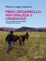 Perú: desarrollo, naturaleza y urgencias: Una mirada desde la economía y el desarrollo humano