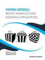 Photonic Materials: Recent Advances and Emerging Applications