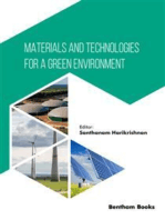 Materials and Technologies for a Green Environment