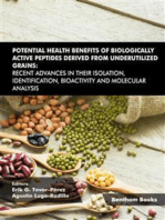 Potential Health Benefits of Biologically Active Peptides Derived from Underutilized Grains