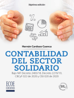 Contabilidad del sector solidario - 7ma edición: Bajo NIF Decreto 2483/18, Decreto 2270/19, CBCyF 022 de 2020 y CBJ 020 de 2020