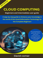 Cloud Computing : Beginners And Intermediate User Guide