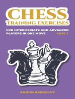Chess Training Exercises for Intermediate and Advanced Players in one Move, Part 1: Chess Book for Kids and Adults