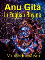 Anu Gita: In English rhyme