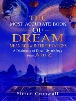 The Most Accurate Book Of Dream Meanings & Interpretations