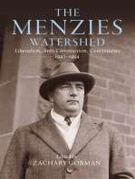 The Menzies Watershed: Liberalism, Anti-communism, Continuities 1943–1954