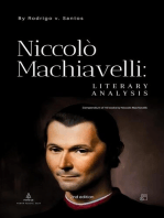 Niccolò Machiavelli: Literary Analysis: Philosophical compendiums, #8