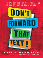 Don't Forward That Text!: Separating Myths from History on Social Media