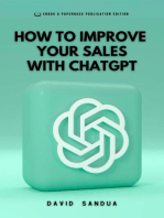 How to Improve Your Sales With ChatGPT