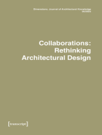 Dimensions. Journal of Architectural Knowledge: Vol. 3, No. 5/2023: Collaborations: Rethinking Architectural Design