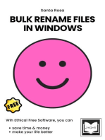 Bulk Rename Files in Windows