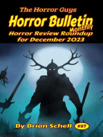 Horror Bulletin Monthly December 2023: Horror Bulletin Monthly Issues, #27
