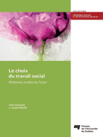 Le choix du travail social: Histoires orales du futur