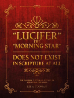 “Lucifer” The Morning Star Does Not Exist In Scripture At All