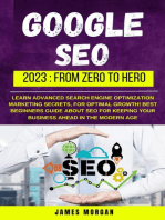 Google Seo 2023: From Zero To Hero