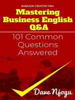 Mastering Business English Q&A: 101 Common Questions Answered, #1