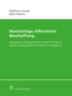 Nachhaltige öffentliche Beschaffung