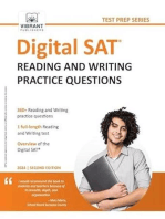 Digital SAT Reading and Writing Practice Questions: Test Prep Series