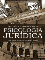 Reflexões e experiências em Psicologia Jurídica no contexto criminal/penal