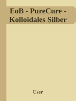 KOLLOIDALES SILBER - Das natürliche Allzweck-Heilmittel