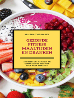 Gezonde Fitness Maaltijden En Dranken