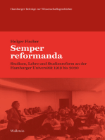 Semper reformanda: Studium, Lehre und Studienreform an der Hamburger Universität 1919 bis 2020