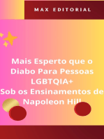 Mais Esperto que o Diabo Para Pessoas LGBTQIA+, Sob os Ensinamentos de Napoleon Hill