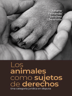 Los animales como sujetos de derechos: Una categoría jurídica en disputa