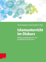 Islamunterricht im Diskurs: Religionspädagogische und fachdidaktische Ansätze