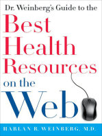 Dr. Weinberg's Guide to the Best Health Resources on the Web