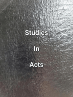 Studies In Acts
