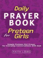 Daily Prayer Book for Preteen Girls: Simple Preteen Prayers for Everyday Conversations with God