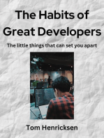 The Habits of Great Developers