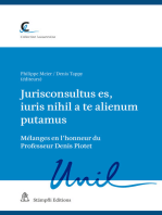 Jurisconsultus es, iuris nihil a te alienum putamus