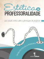 Estética da professoralidade: um estudo crítico sobre a formação do professor