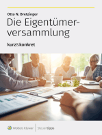 Die Eigentümerversammlung