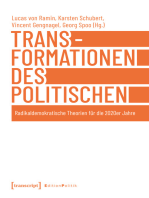 Transformationen des Politischen: Radikaldemokratische Theorien für die 2020er Jahre