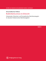 Redlichkeitsschutz im Erbrecht: Scheinerbe, Erbschein und Europäisches Nachlasszeugnis im deutsch-italienischen Rechtsvergleich