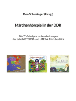 Märchenhörspiel in der DDR: Die 7"-Schallplattenbearbeitungen der Labels Eterna und Litera. Ein Überblick