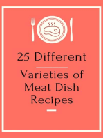 25 Different Varieties of Meat Dish Recipes