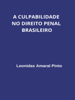 A Culpabilidade No Direito Penal Brasileiro