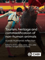 Tourism, Heritage and Commodification of Non-human Animals: A Posthumanist Reflection