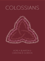 Colossians: At His Feet Studies