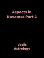 Aspects in Navamsa Part 2: Vedic Astrology